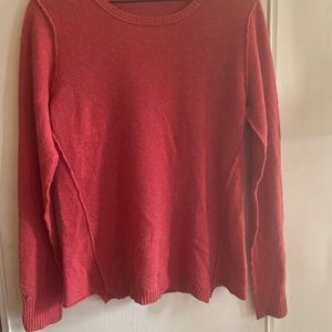 Subtle Luxury cashmere red sweater